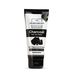 Charcoal Peel Off Mask with Peppermint and Grape